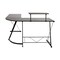 Flash Furniture 36.5 H, 71.5 W X Particleboard, Steel, Black/Black NAN-CD-22181-BK-BK-GG - alternate 2